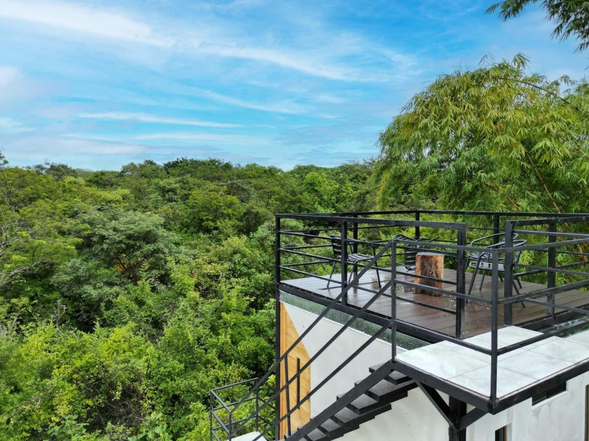 Antema Lodge Secteur Tamarindo, Piscine, Yoga, Gym, Jungle Et Paix Bagian luar foto